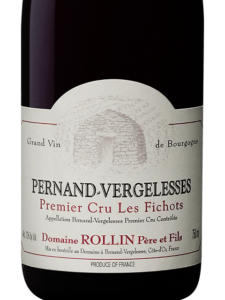 Pernand-Vergelesses Premier Cru, Les Fichots, Domaine Rollin Pere et Fils, AOC